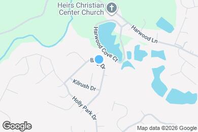 Map image of the property - 1605 Bray Dr