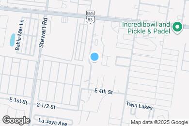 Map image of the property - 600 San Antonio Ave