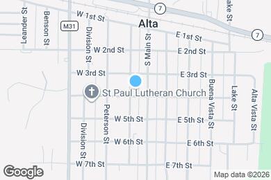 Map image of the property - 317 S Cherokee St