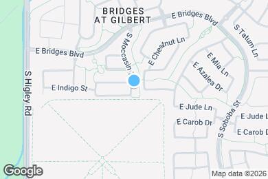 Map image of the property - 5193 S Moccasin Trail