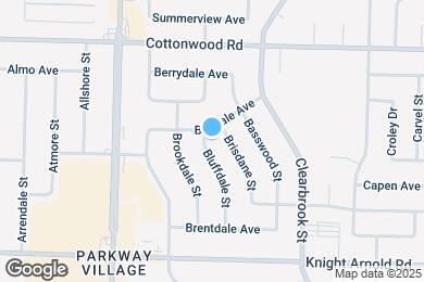 Map image of the property - 3030 Bluffdale St