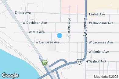 Map image of the property - 901 W Lacrosse Ave