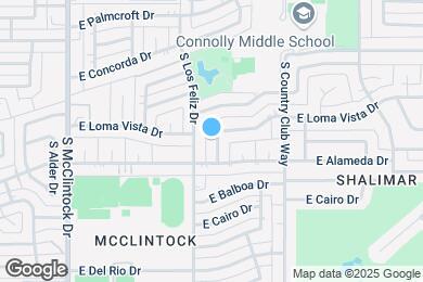 Map image of the property - 2620 S Holbrook Ln