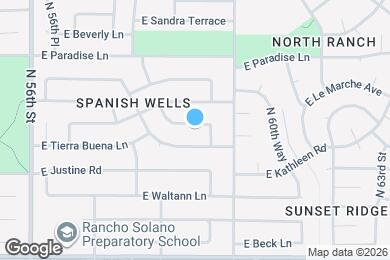Map image of the property - 5867 E Kathleen Rd