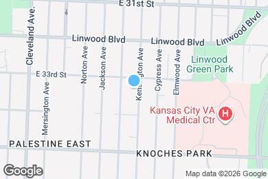 Map image of the property - 3314 Kensington Ave