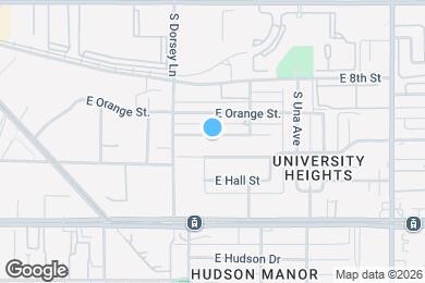 Map image of the property - 1325 E Don Carlos Ave