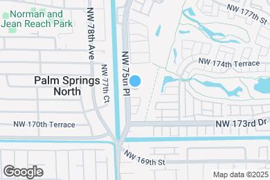 Map image of the property - 17405 NW 75th Pl