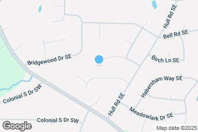 Map image of the property - 321 Sherwood Cir SE