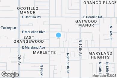 Map image of the property - 6522 N 10th Pl