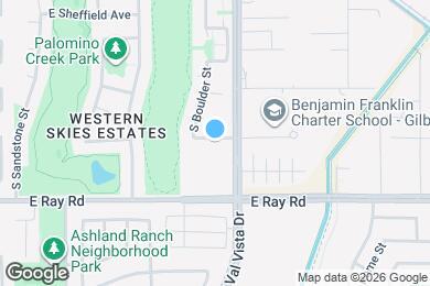 Map image of the property - 1551 E Betsy Ln