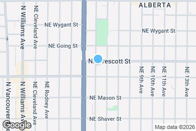 Map image of the property - 4412 NE Grand Ave