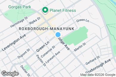 Map image of the property - 6112 Ridge Ave