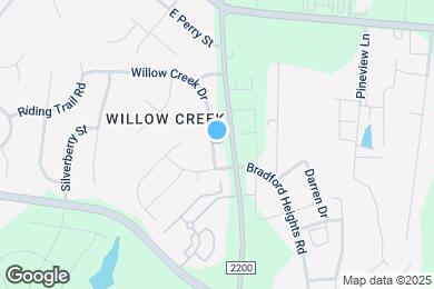 Map image of the property - 964 Willow Creek Dr