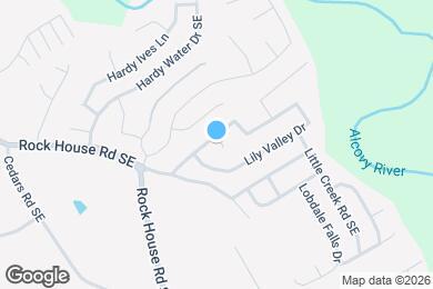 Map image of the property - 1541 Lily Valley Dr