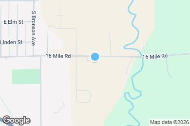 Map image of the property - 18725 16 Mile Rd