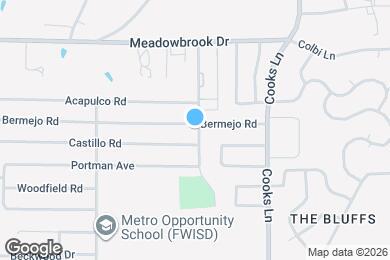 Map image of the property - 7840 Bermejo Rd