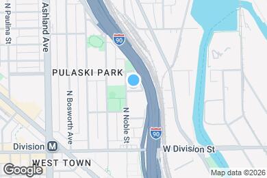 Map image of the property - 1370 W Evergreen Ave