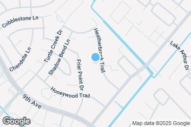 Map image of the property - Chance's Court Apartments