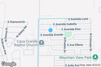 Map image of the property - 1138 E Avenida Grande