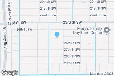 Map image of the property - 4027 25th St SW
