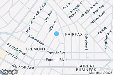 Map image of the property - 2170 50th Ave