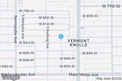 Map image of the property - 1067 W 83rd St
