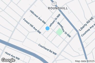 Map image of the property - 2521 Chatham St NW