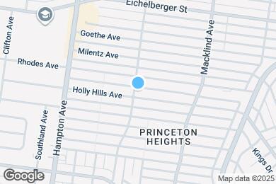 Map image of the property - 5537 Holly Hills Ave