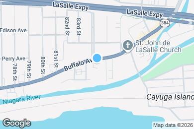 Map image of the property - 8405 Buffalo Ave