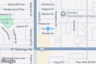 Map image of the property - 6802 Bonillo Dr