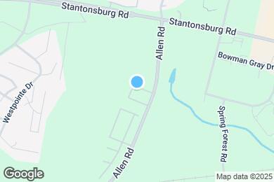 Map image of the property - 1208 Allen Rd