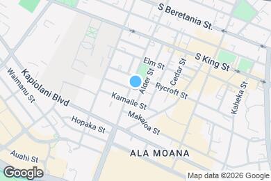 Map image of the property - 725 Piikoi St