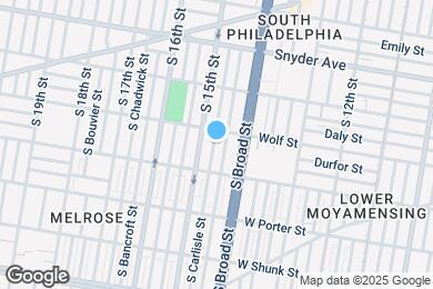 Map image of the property - 2319 S Carlisle St