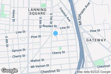 Map image of the property - 805 Princeton Ave