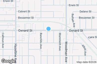 Map image of the property - 13822 Oxnard St
