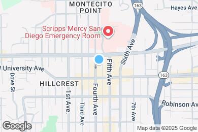 Map image of the property - 3945 4th Ave