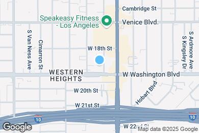 Map image of the property - 1841 S. Manhattan Pl