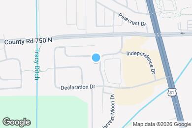 Map image of the property - 2174 Providence Dr