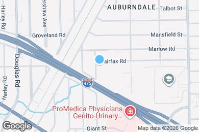 Map image of the property - 3444 Saint Bernard Dr