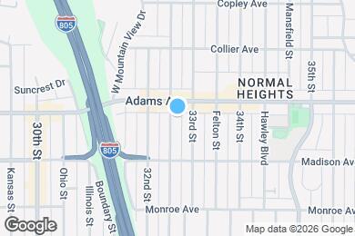 Map image of the property - 4675 Bancroft St