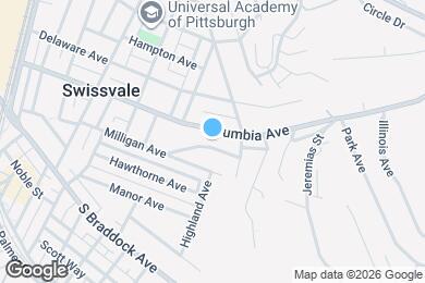 Map image of the property - 2323 Patterson Ave