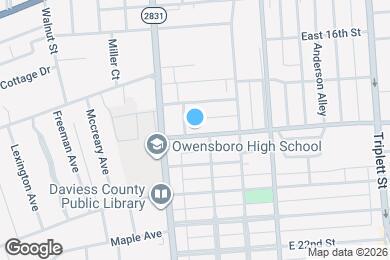 Map image of the property - 123 W 18th St