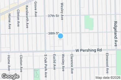 Map image of the property - 3820 Wesley Ave