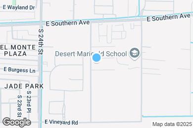 Map image of the property - 2612 E Alta Vista Rd