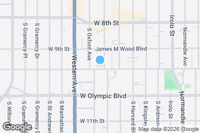 Map image of the property - Linda Vista Apartments