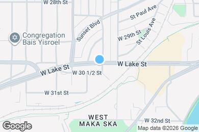 Map image of the property - 3701 West Lake St.