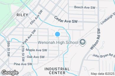 Map image of the property - 3401 Hickory Ave SW