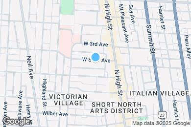 Map image of the property - 61 W Starr Ave