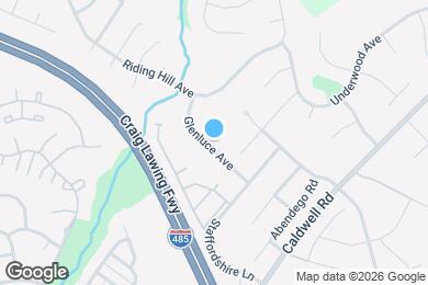 Map image of the property - 10740 Glenluce Ave