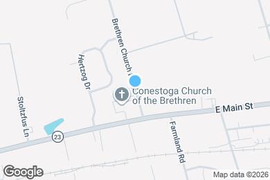 Map image of the property - 16 Brethren Church Rd